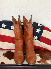 Load image into Gallery viewer, Frye Tan Leather Vintage Cowboy Boots