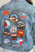 Load image into Gallery viewer, Levi's Mid-Blue Patched Denim Jacket