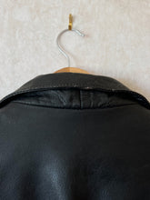 Load image into Gallery viewer, Vintage Concho Leather Fringe Jacket