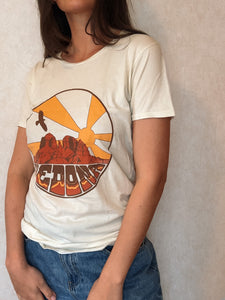 Electric West Cream Sedona Tee