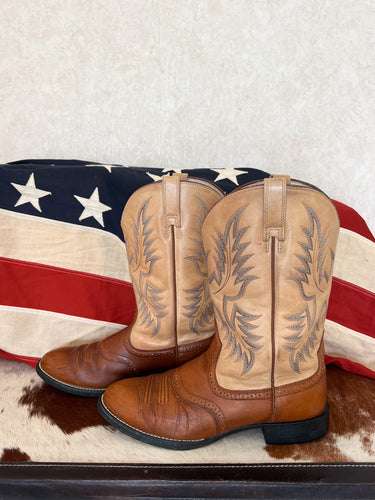 Ariat Two Tone Heritage Stockman Cowboy Boot