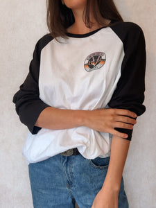Dodge 880 Club Contrast Raglan 3/4 Sleeve Tee