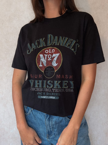 Vintage Jack Daniels Black Fruit of the Loom Tee