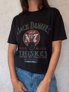 Vintage Jack Daniels Black Fruit of the Loom Tee