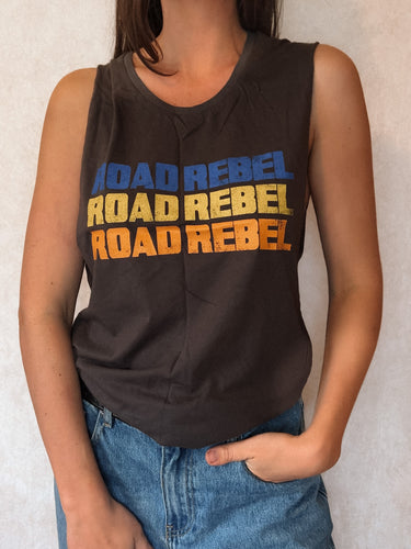 Electric West Charcoal Road Rebel Tank
