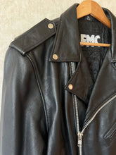 Load image into Gallery viewer, Vintage FMC Leather Biker Jacket