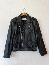 Load image into Gallery viewer, Vintage FMC Leather Biker Jacket