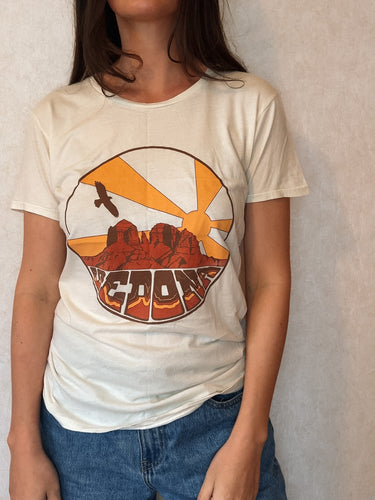 Electric West Cream Sedona Tee
