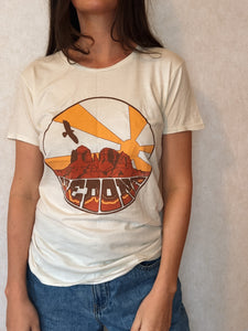 Electric West Cream Sedona Tee