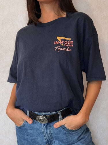In-N-Out Navy Nevada Tee