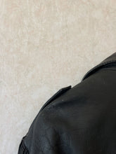 Load image into Gallery viewer, Vintage Concho Leather Fringe Jacket