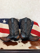 Load image into Gallery viewer, Durango Two Tone Embroidered Vintage Cowboy Boots