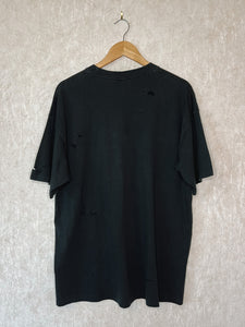 Newport Beach Distressed Black Hard Rock Cafe Tee