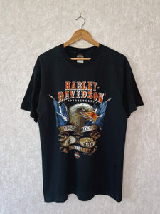 Morgan and Wacker Black Harley Davidson Tee