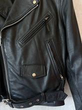 Load image into Gallery viewer, Vintage FMC Leather Biker Jacket
