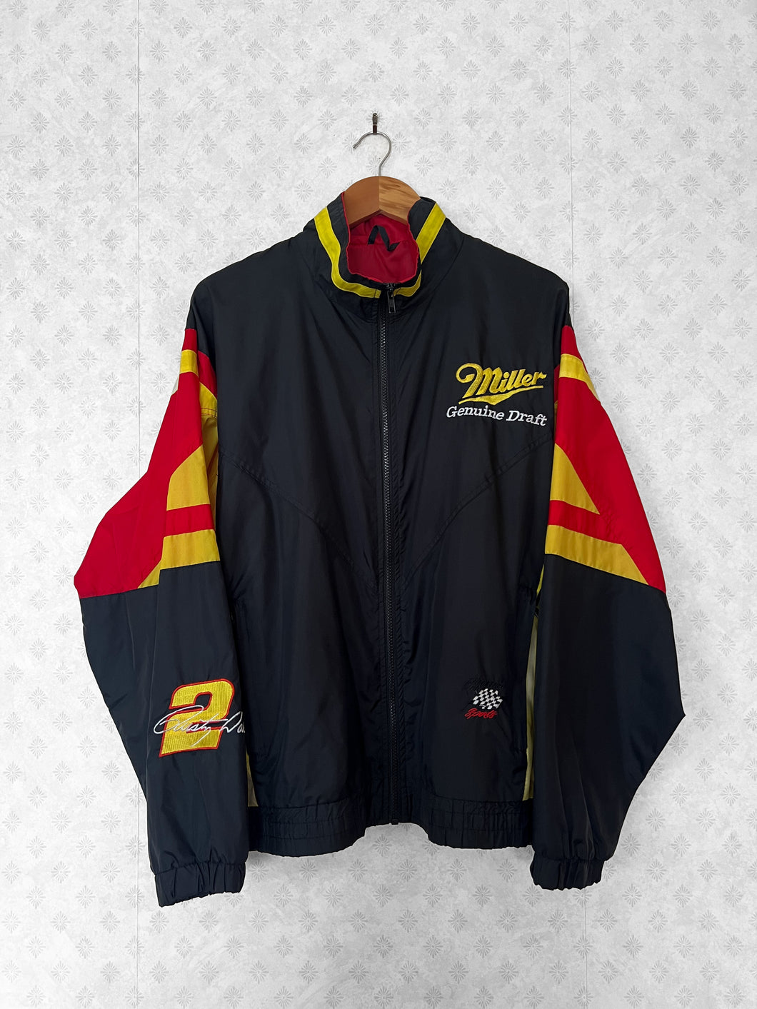 Miller Beer Windbreaker Racing Jacket