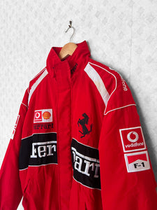 Red F1 Ferrari Racing Jacket