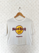 Load image into Gallery viewer, Memphis Hard Rock Cafe Cropped Tee