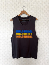 Load image into Gallery viewer, Charcoal Electric West Muscle Tank