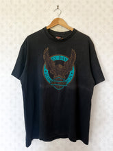 Load image into Gallery viewer, Daytona &#39;92 Washed Black Harley Davidson Tee