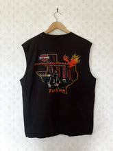 Load image into Gallery viewer, Woodlands Texas Harley Davidson Washed Black Pocket Front Tank