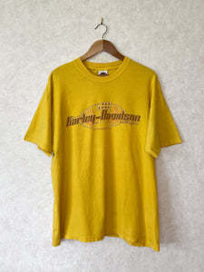 Kokomo Indiana Yellow Harley Davidson Tee