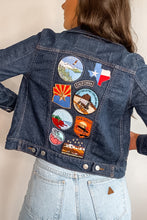 Load image into Gallery viewer, Levi&#39;s Semi-Cropped Indigo Patched Denim Jacket