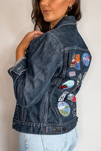 Levi's Boxy Indigo Patched Denim Jacket